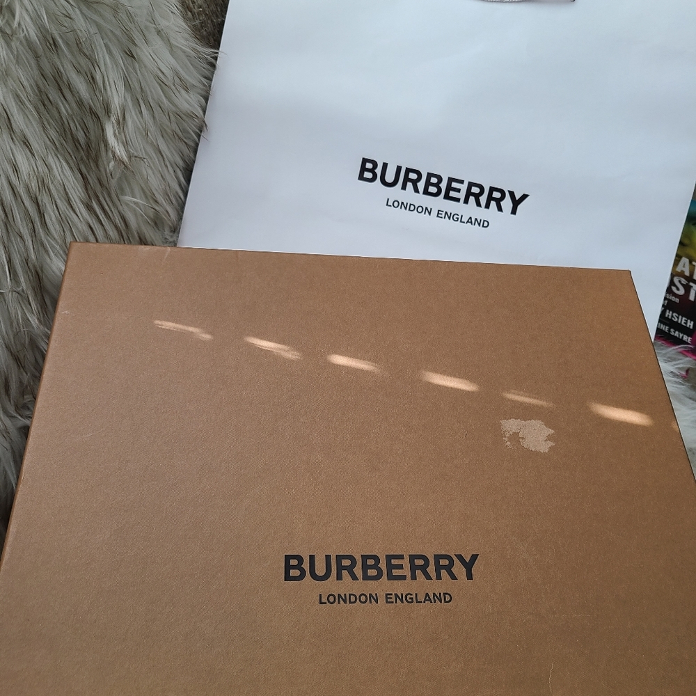 Burberry Caged Sneakers NIB - Picture 2 of 8